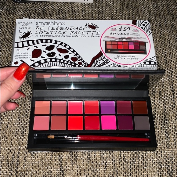 smashbox lipstick palette